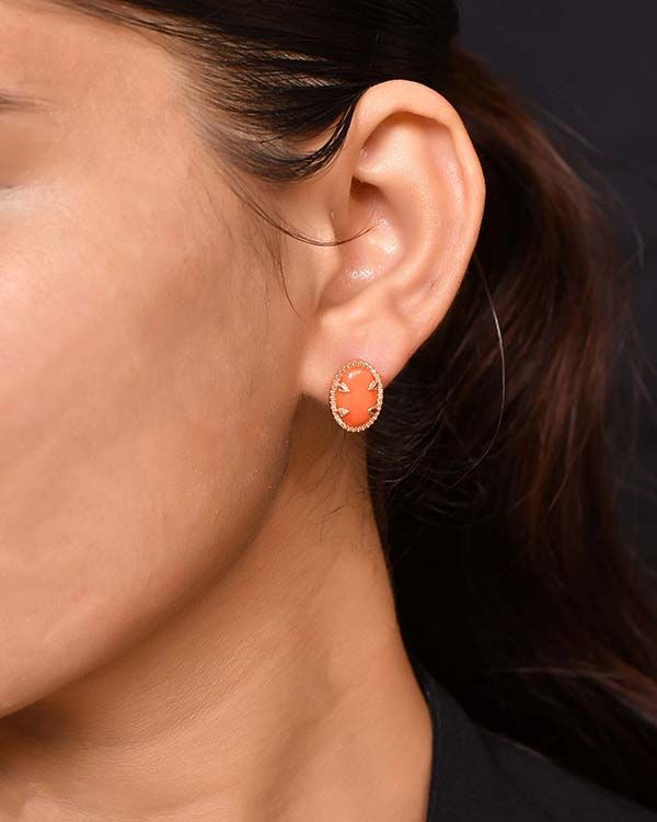 Coral Earring