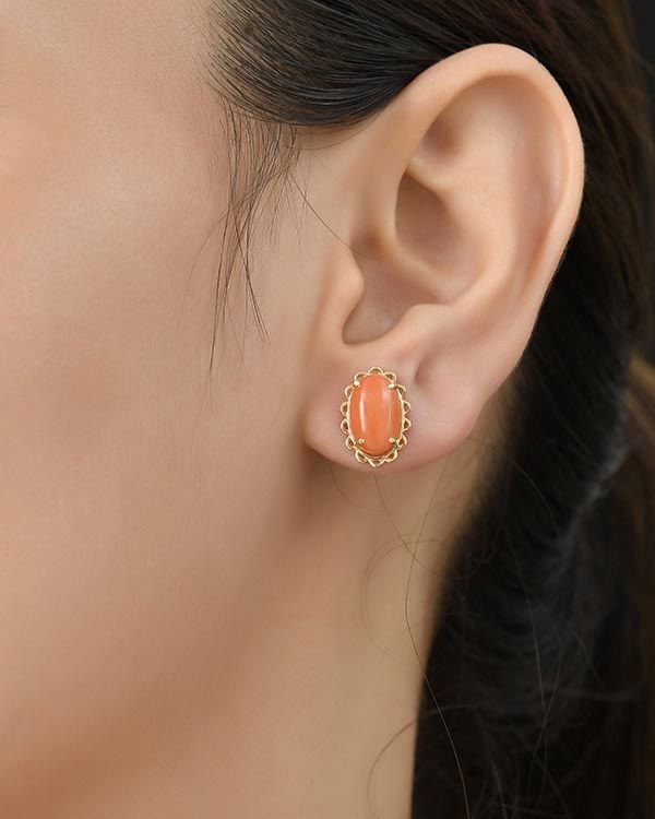 Coral Earring