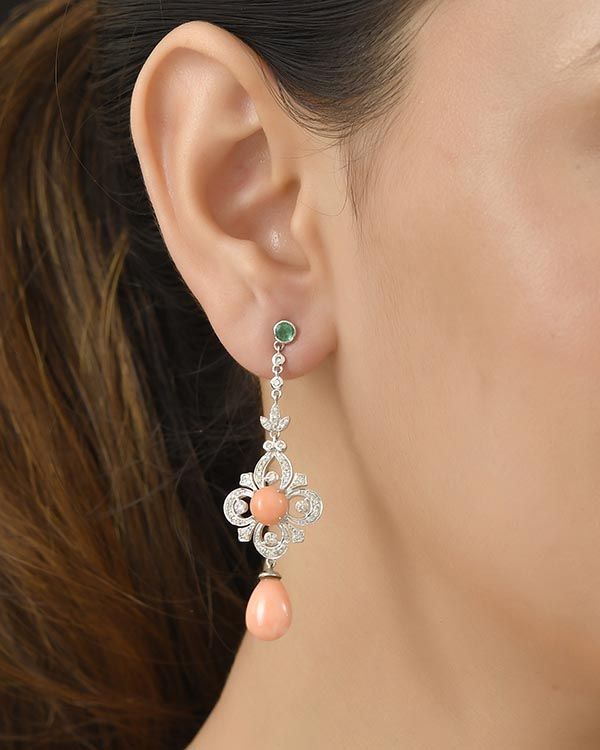 Coral Earring