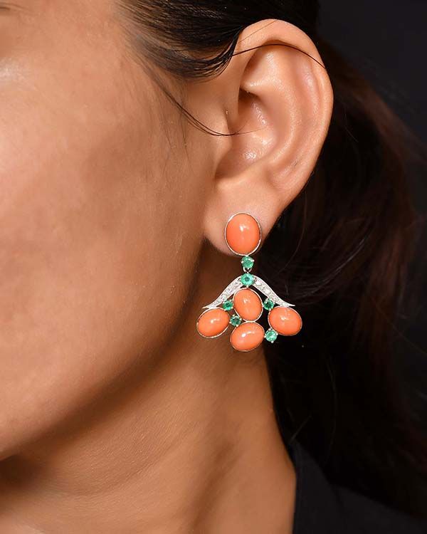 Coral Earring