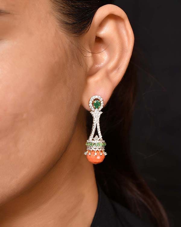 Coral Earring