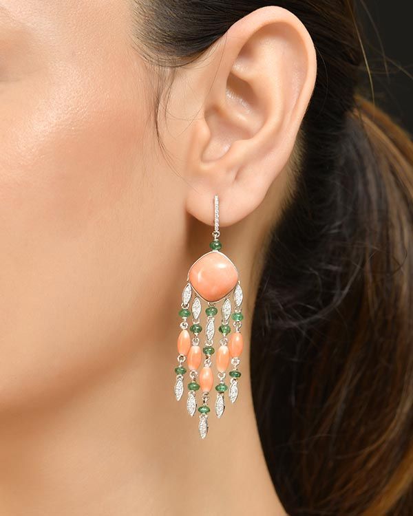 Coral Earring