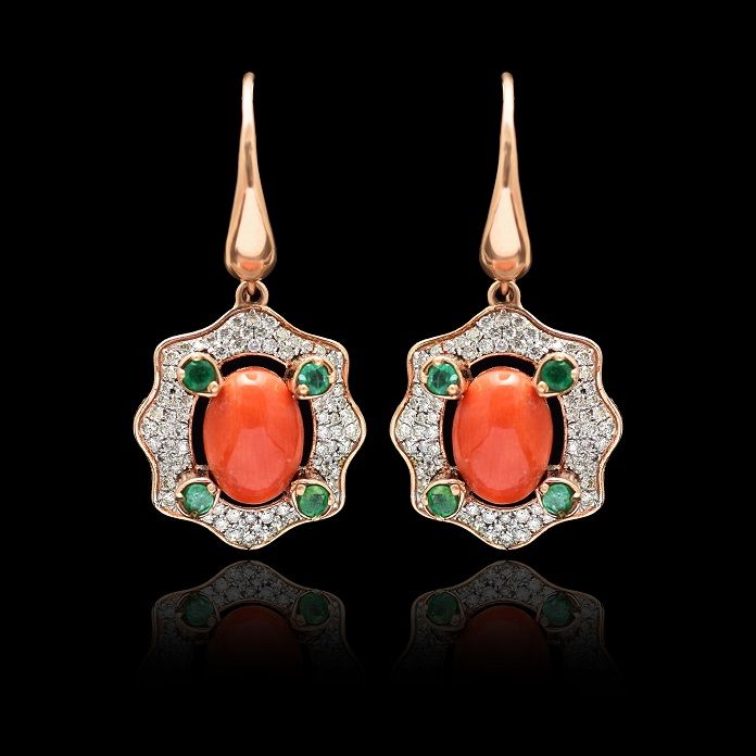 Coral Earring