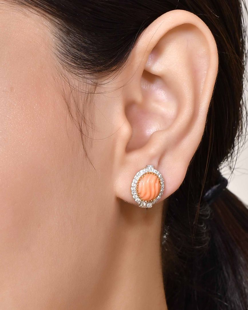 Coral Earring