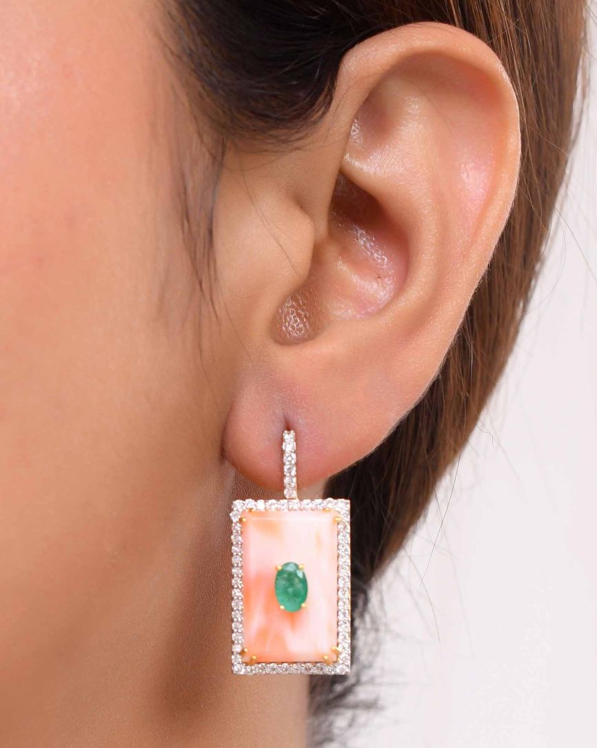 Coral Earring