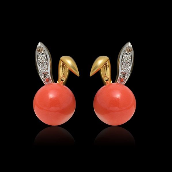 Coral Earring