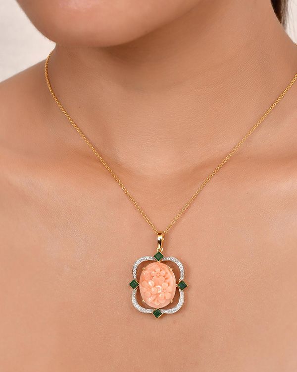 Coral Pendent