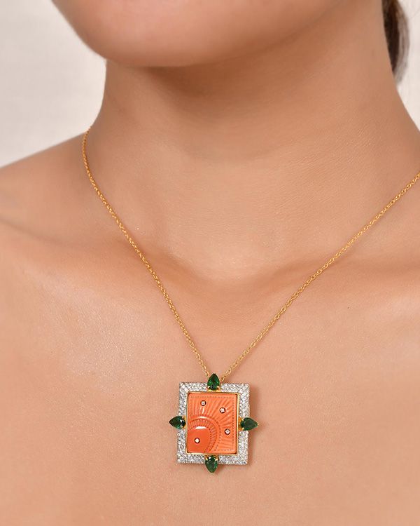 Coral Pendent