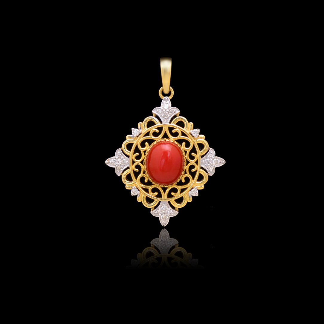 Coral Pendent