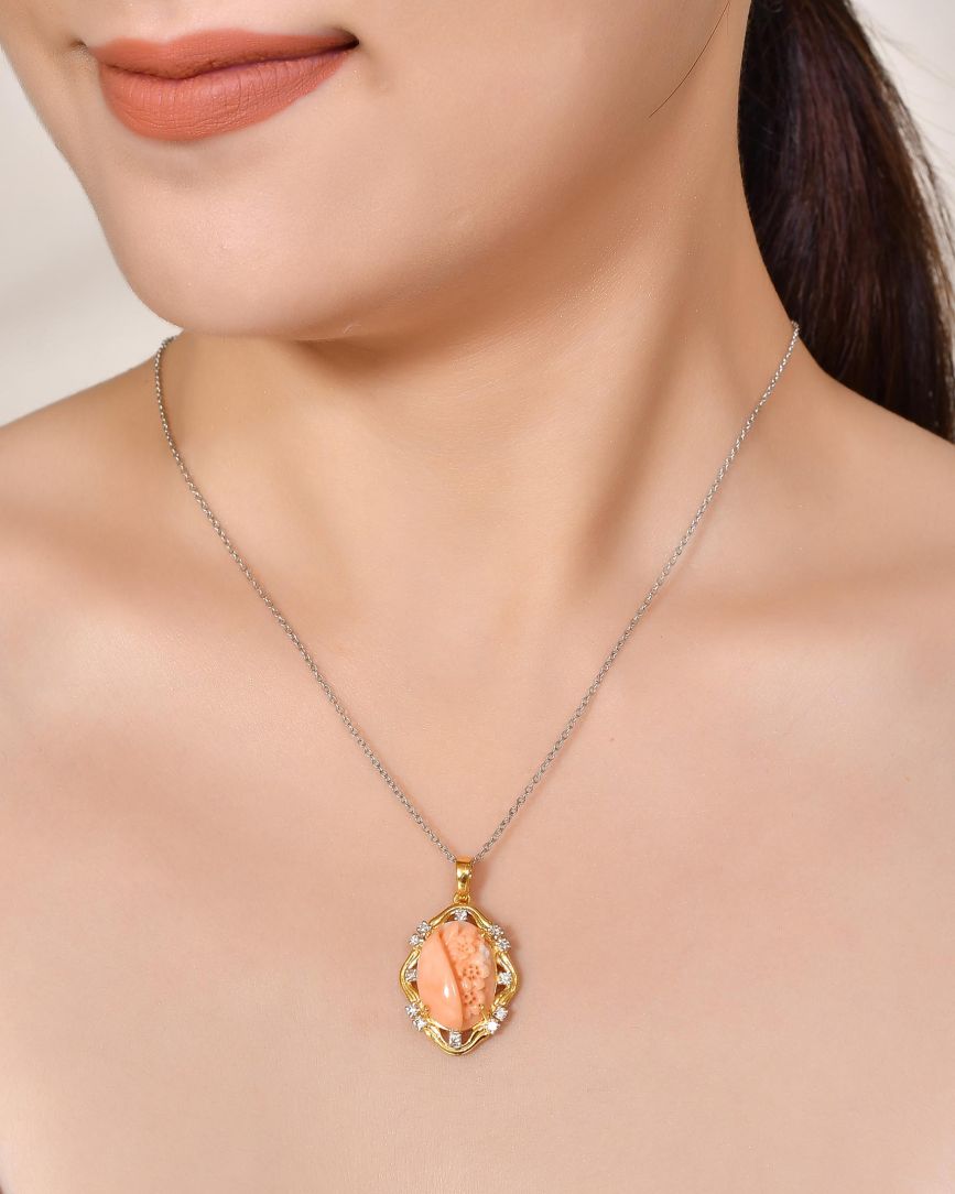 Coral Pendent