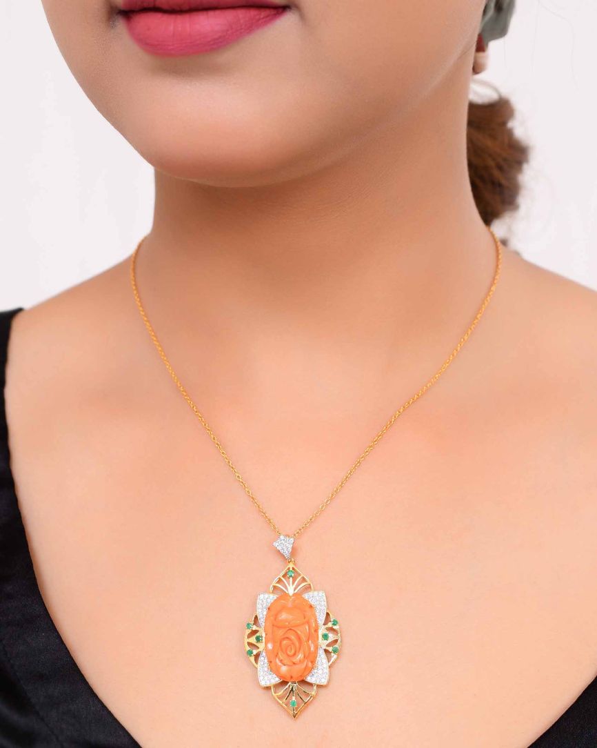 Coral Pendent
