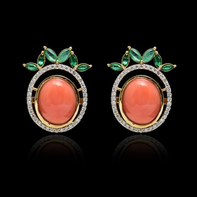 Coral Earring