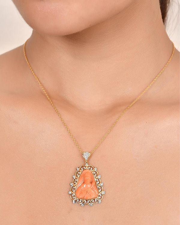 Coral Pendent