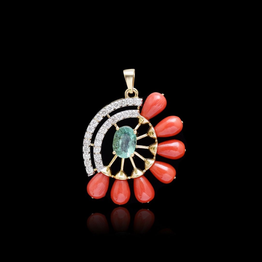 Coral Pendent