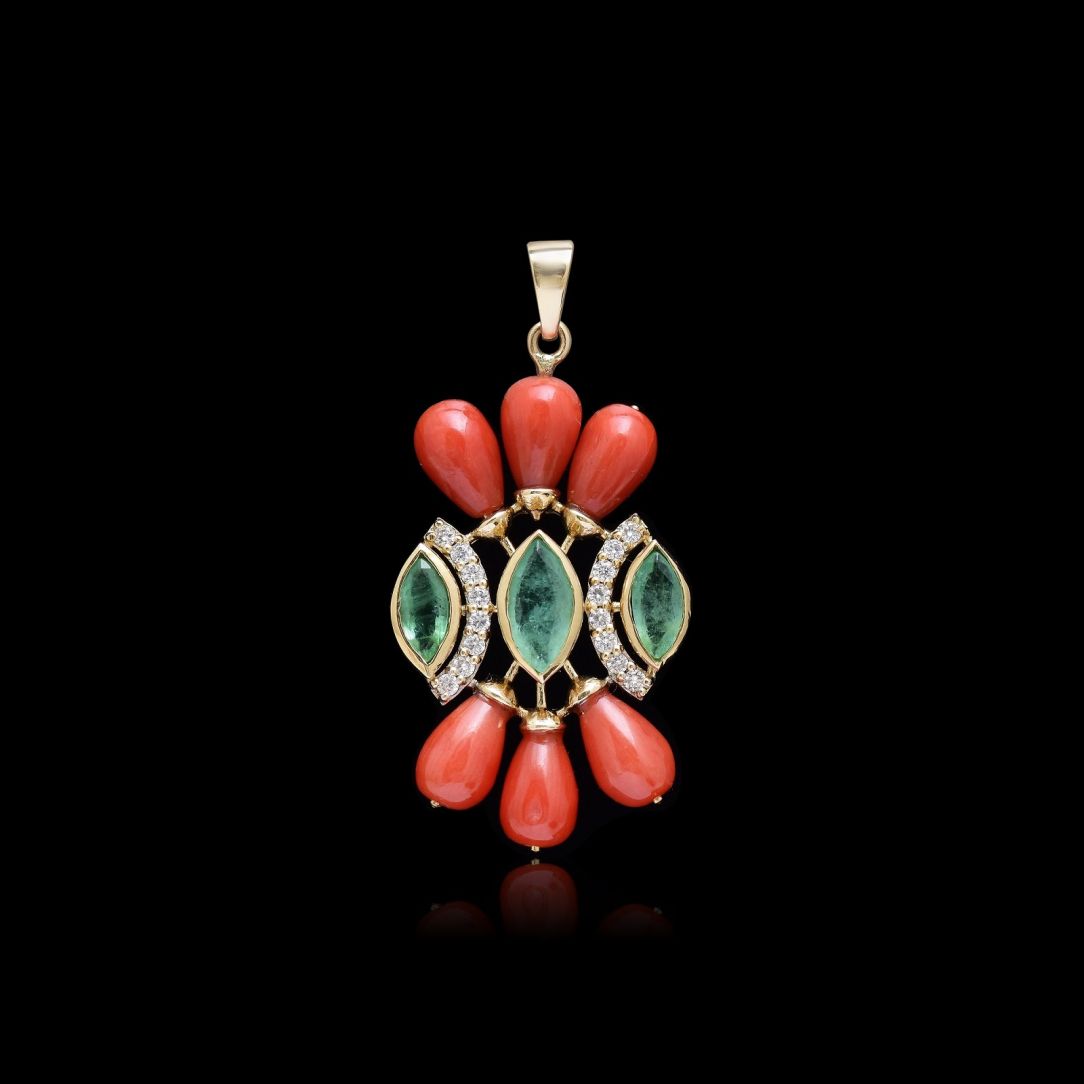 Coral Pendent