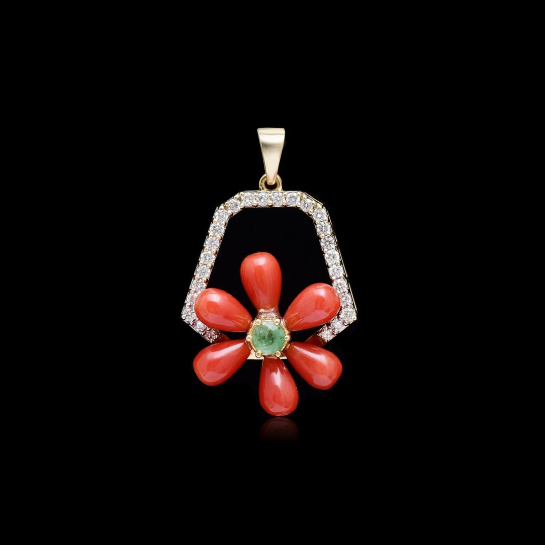 Coral Pendent