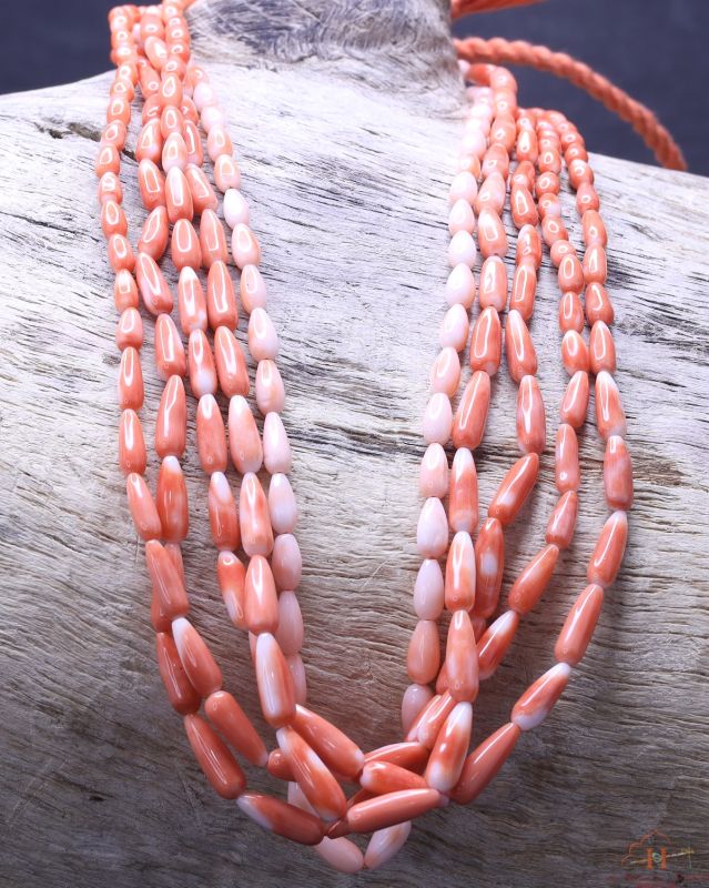 Coral Drops Shape Beads 