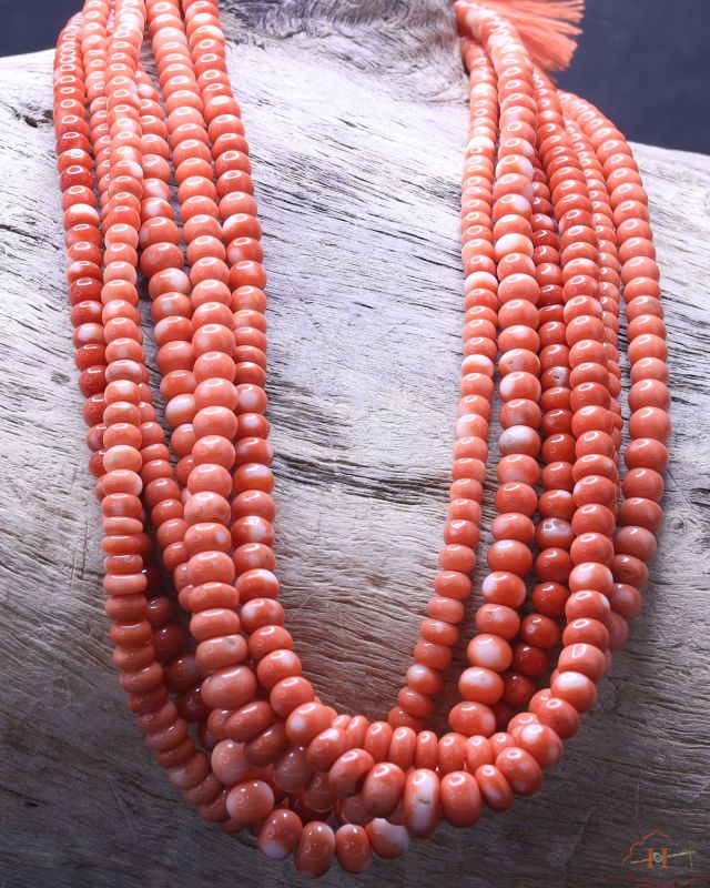 Coral Tire Shape Beads 