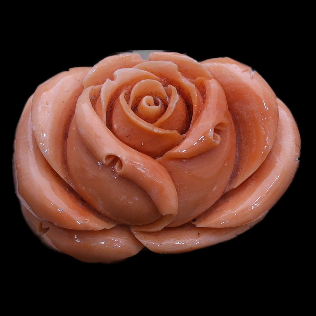 Flat Rose Carving 