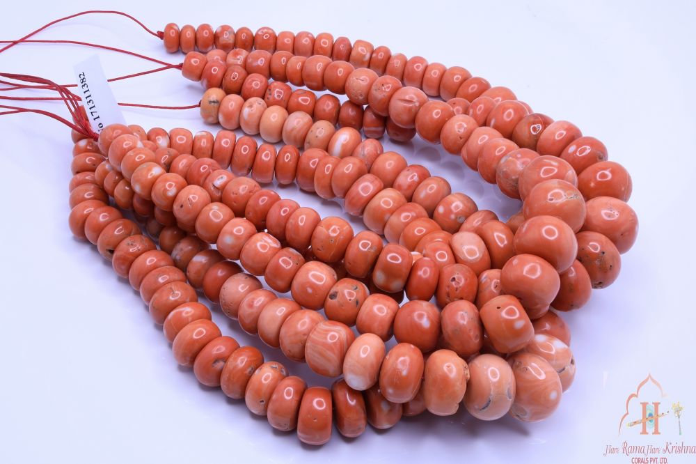 Antique Tibetan Coral Beads